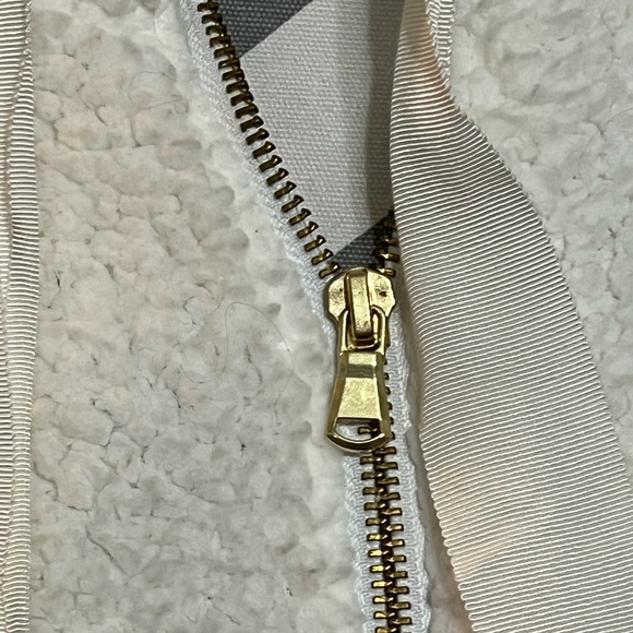 Old Navy White 1/4 Zip Pullover Fleece w/Pockets - Ladies Size 2XL - Picture 4 of 8